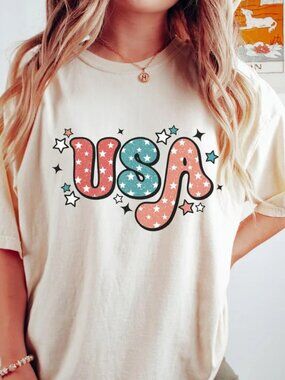 USA Shirt, Retro America 4th Of July Shirt, Independence Day Gift Shirt
